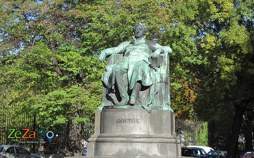הפסל של גתה - Goethe Statue